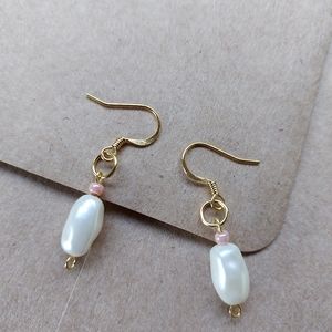 3 for 20 Handmade Fake Pearl Earrings